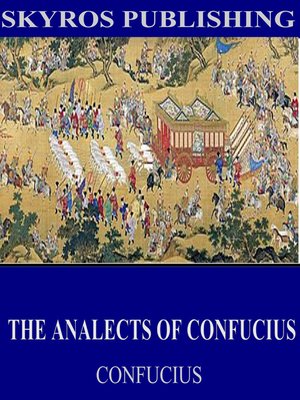 cover image of The Analects of Confucius